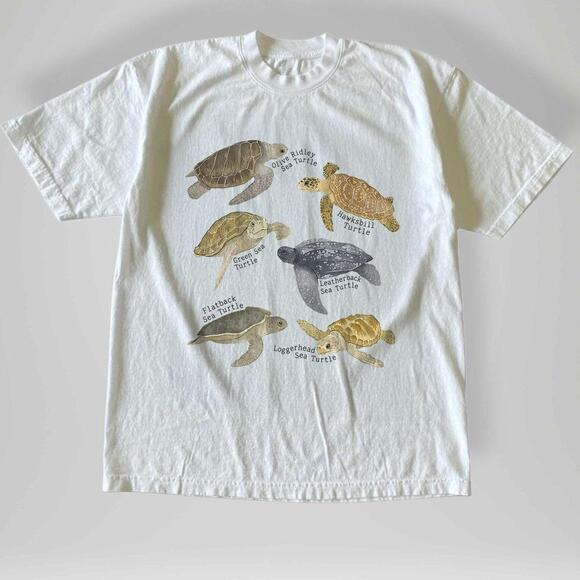 Other - Style Sea Turtle Species Graphic Tee